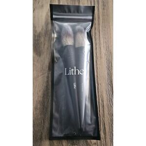 Lithe Beauty~The Essential Face Brush Set~Bronzer & Powder Brushes~NIP~Sealed~